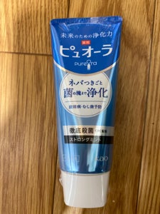 薬用ピュオーラハミガキ ストロングミント 115gのレビュー画像