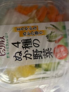 ピックルス　４種のぬか野菜　１８０ｇの商品写真