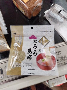 トップバリュ とろろ昆布 30gのレビュー画像