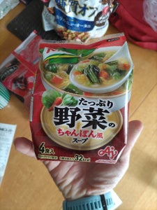 クノール　ちゃんぽん風スープ　４食入　２９．６ｇの商品写真