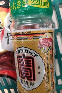 宝焼酎　タカラカップ３５度　甲　ペット　２２０ｍｌの商品写真