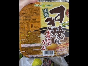 五木食品　タカモリ天鍋すき焼風煮込みうどん２１３ｇの商品写真