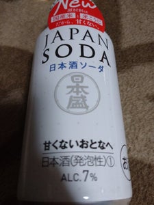 日本盛　ジャパンソーダ　ボトル缶　１８０ｍｌのレビュー画像
