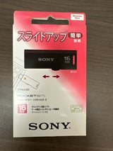 SONY ポケットビット USM16GR B