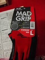 川西工業 マッドグリップ レッド L