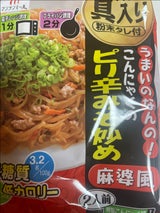 ハイスキー こんにゃくピリ辛みそ炒め