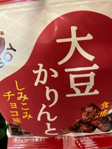 しぜん食感SOY大豆かりんとしみこみチョコ味25g