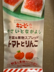 キユーピー　スプレッドトマトとりんご　１２ｇ×３のレビュー画像