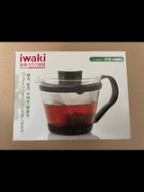 岩城 レンジのポット茶器 400ml 863-BK