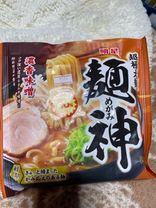 明星　麺神　濃香味噌　１１６ｇの商品写真