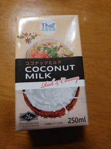 神戸物産　ココナッツミルク　２５０ｍｌのレビュー画像