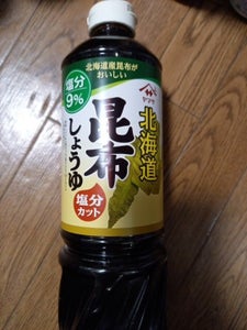 ヤマサ　北海道昆布醤油　塩分カット　パック　１Ｌのレビュー画像