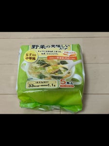 ＣＯＯＰ　野菜の美味しいスープ玉子入り中華風　５Ｐの商品写真