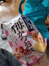 栗山米菓 瀬戸しお梅かつお味 78g