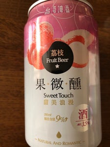 台湾ライチビール　缶　３３０ｍｌのレビュー画像