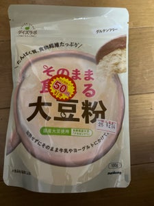 マルコメ　ダイズラボそのまま食べる大豆粉　１００ｇの商品写真