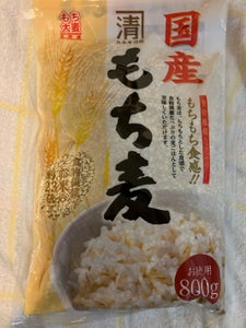西田精麦　九州産黄金のもち麦　５００ｇのレビュー画像