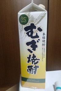 福徳長 麦焼酎 乙 パック 1.8L