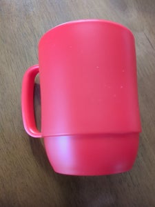 イノマタ　レンジマグカップ　赤のレビュー画像