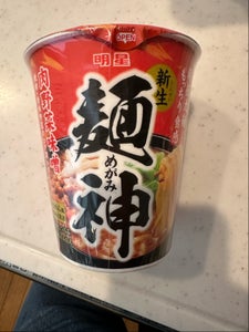 明星　麺神　肉野菜味噌　カップ　１００ｇのレビュー画像