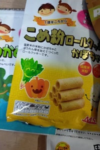 太田油脂　ＭＳこめ粉ロールクッキーかぼちゃ　１０個のレビュー画像