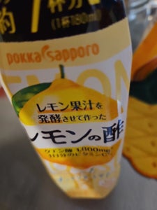 ポッカサッポロ　レモンの酢　ＰＥＴ　３５０ｍｌの商品写真