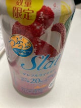 Slat グレフルライチサワー数量限定 350ml