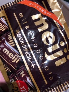 明治　ミルクチョコレート　袋　１２８ｇの商品写真