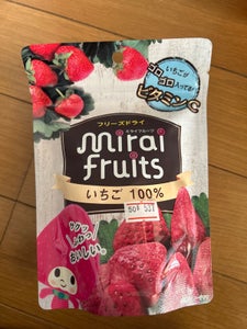 ビタットジャパン　ミライフルーツ　いちご　１０ｇの商品写真