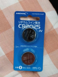 ＨＩＤＩＳＫ　リチウムコイン電池ＣＲ２０２５　２個の商品写真