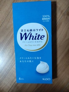 花王石鹸ホワイト　普通サイズ　６個　５１０ｇのレビュー画像