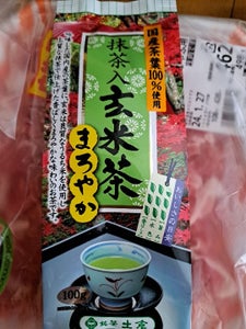 土倉 抹茶入玄米茶 まろやか 100g