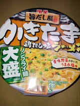 旨だし屋 かきたま鶏だし塩ラーメン 大盛 96g