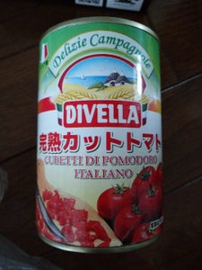 ディヴェッラ　ダイスカットトマト　プルＴ　４００ｇの商品写真
