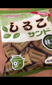 松永製菓　しるこサンド抹茶　６０ｇのレビュー画像