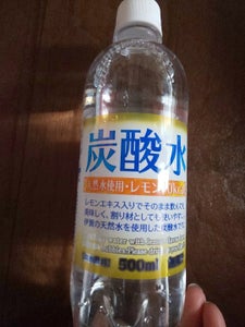 ハレーインク　炭酸水レモン　５００ｍｌの商品写真