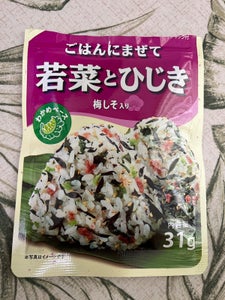 田中食品　ごはんにまぜて　若菜とひじき　３１ｇのレビュー画像