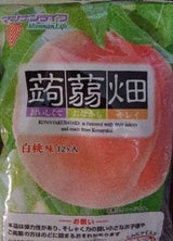 マンナン 蒟蒻畑 白桃味 袋 25g×12個