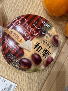 ＱＢＢ　チーズデザート　熊本県産和栗　６Ｐ　９０ｇのレビュー画像