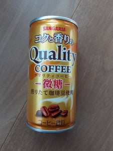 サンガリア　コクと香りコーヒー　微糖　１８５ｇのレビュー画像