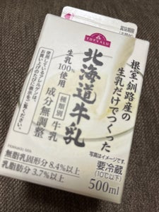 トップバリュ　北海道牛乳　５００ｍｌの商品写真