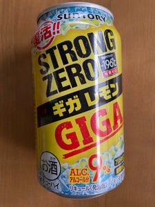 −１９６度Ｃ　ストロングゼロギガレモン　３５０ｍｌのレビュー画像