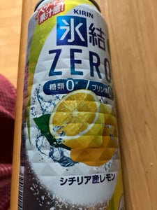 キリン　氷結ＺＥＲＯ　レモン　缶　５００ｍｌ×２４の商品写真