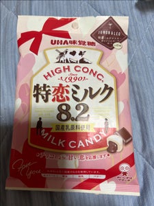 ユーハ味覚糖　特恋ミルク８．２チョコレート　７０ｇのレビュー画像