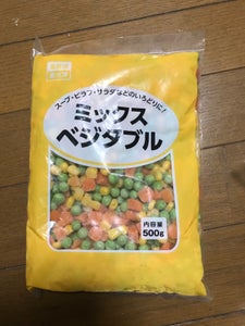 神戸物産　冷凍ミックスベジタブル　５００ｇの商品写真