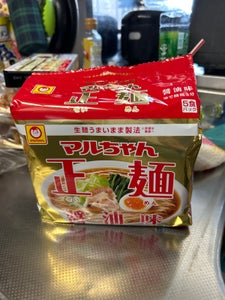 マルちゃん　マルちゃん正麺　醤油味　５食　５２５ｇのレビュー画像