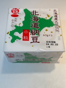 ミツカン　くめ納豆　北海道納豆ミニ　４０ｇ×３の商品写真