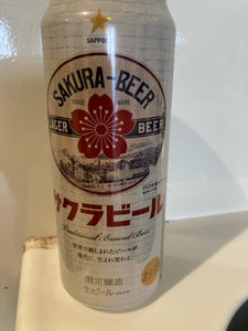 サッポロ　サクラビール　缶　５００ｍｌの商品写真