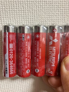 マンガン電池単３　Ｒ６ＰＤ６Ｓ　６本のレビュー画像