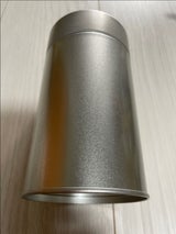 茶筒シルバー